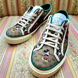 Authentic limited edition Gucci x Mickey Shoes mens